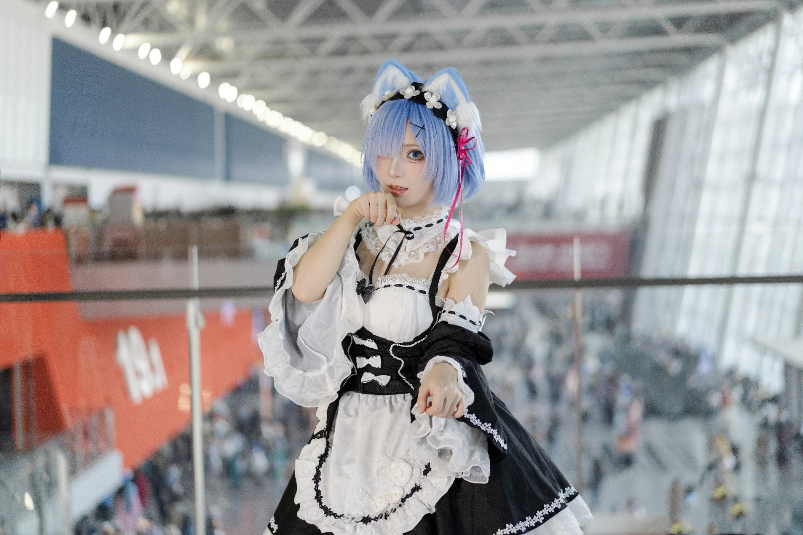 图片[2]-花柒Hana - 萤火虫动漫嘉年华 猫猫蕾姆 (Re0)-107P890MB-2mgame