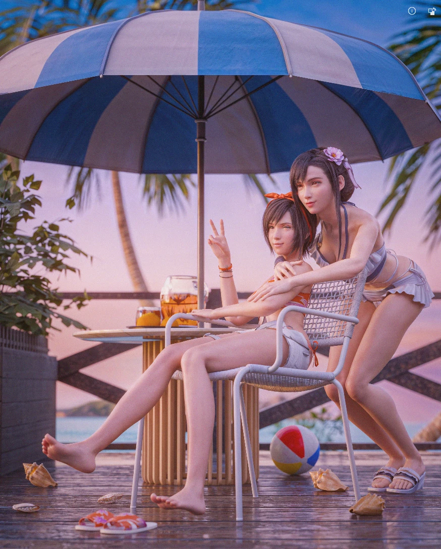 图片[7]-【3D/同人图片】DRAYQIN3D大佬 2020年-2025年4月合集 爱丽丝蒂法尤菲等最终幻想同人-2mgame