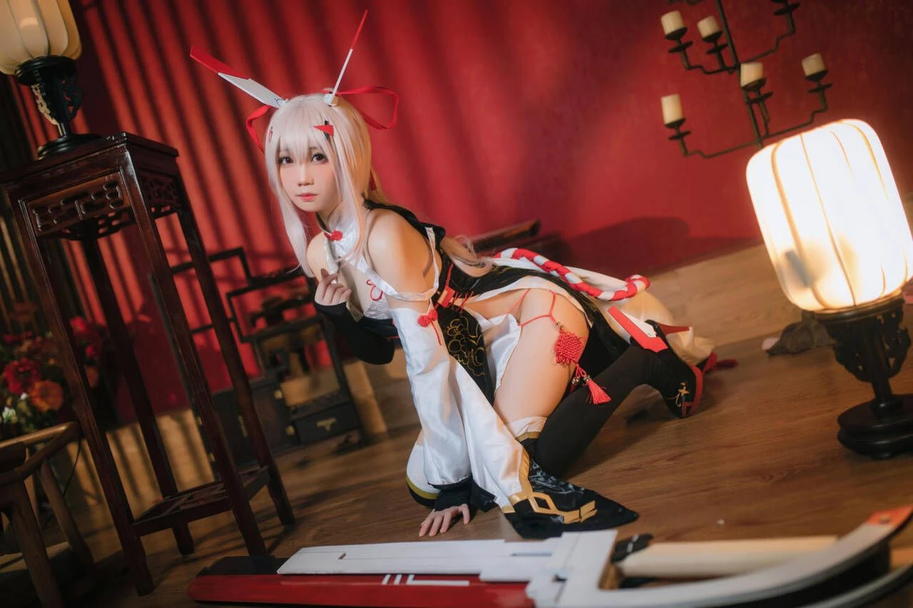 图片[2]-焖焖碳 – 碧蓝航线 绫波旗袍【25P 376M】-2mgame