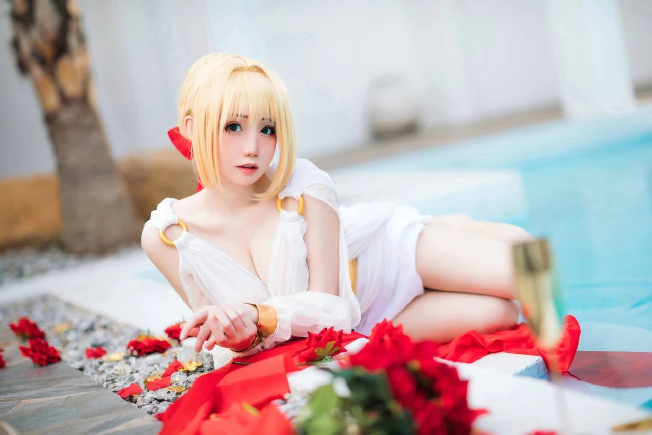 图片[3]-焖焖碳 – FGO 尼禄睡裙 【27P 239MB】-2mgame