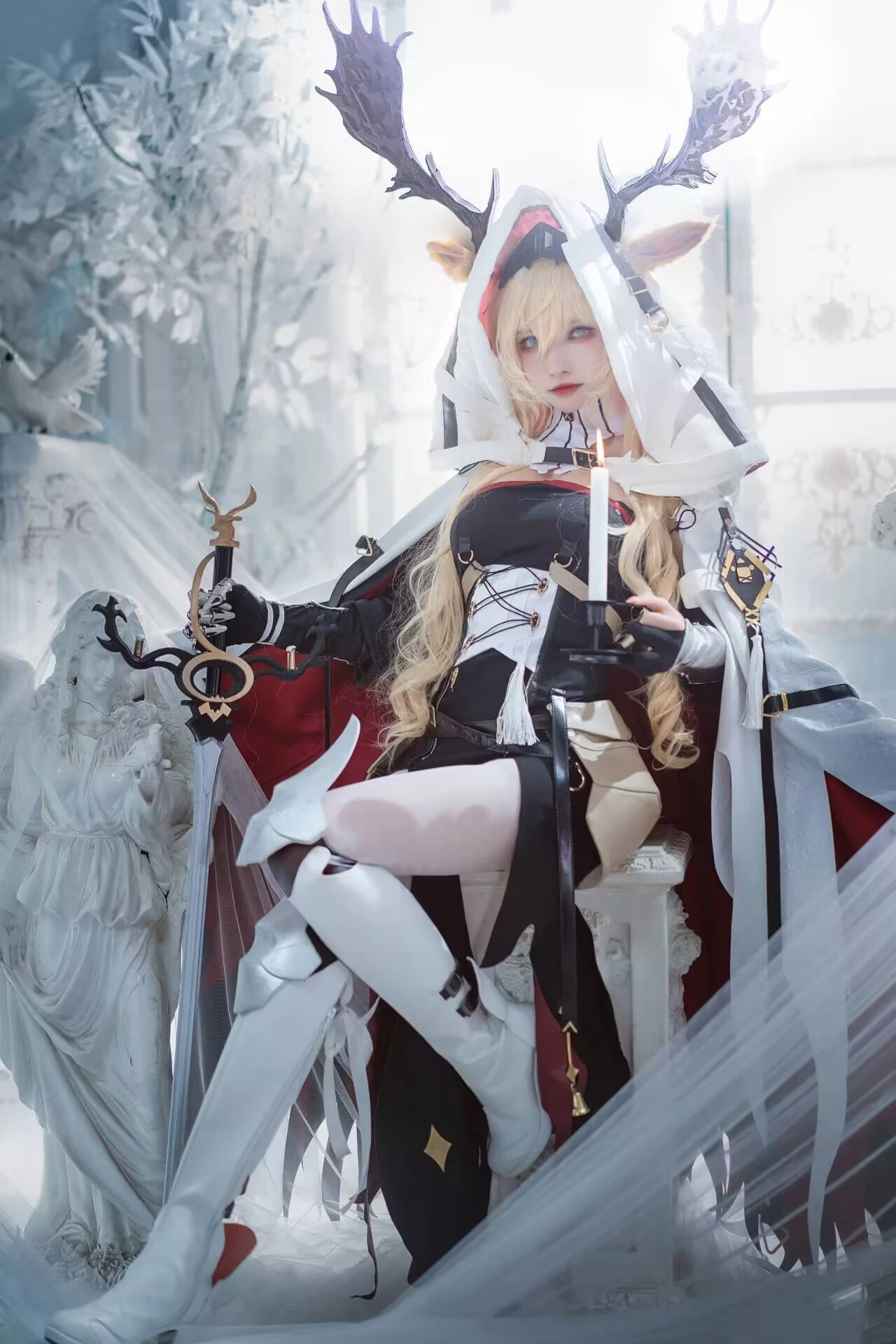 图片[3]-一千只猫薄禾 – 烛骑士 薇薇安娜 【12P 124MB】-2mgame