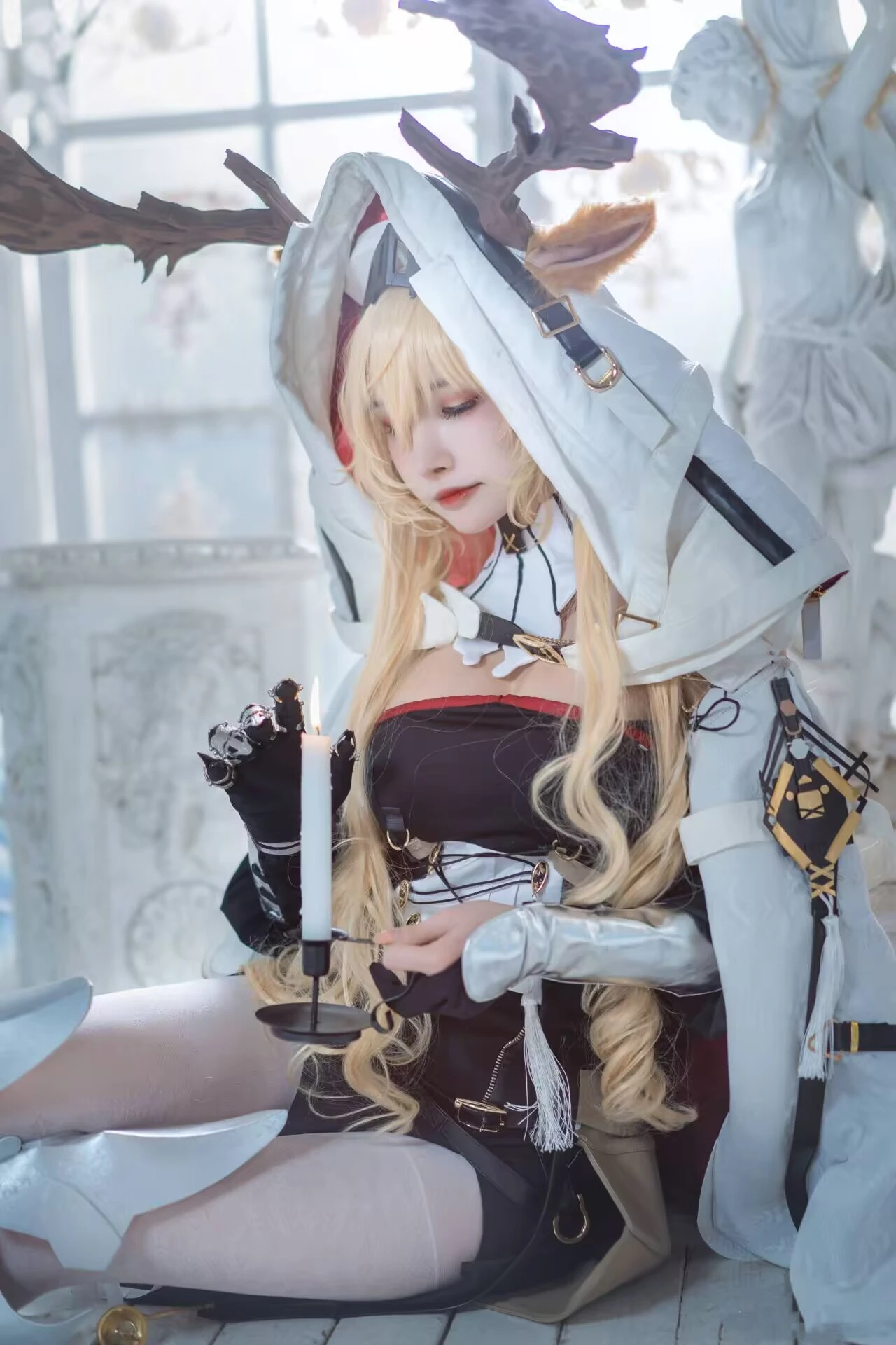 图片[2]-一千只猫薄禾 – 烛骑士 薇薇安娜 【12P 124MB】-2mgame