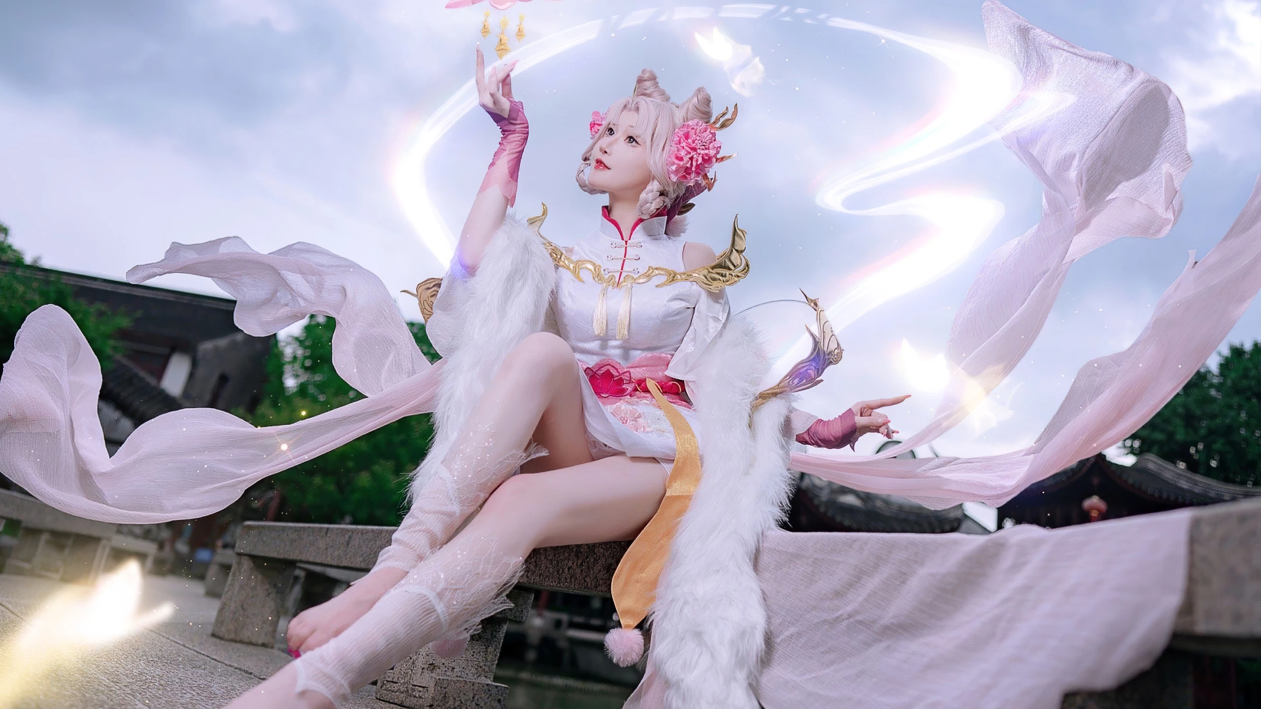 露兒大魔王 – 王者荣耀 嫦娥拒霜思【17P 69M】-2mgame